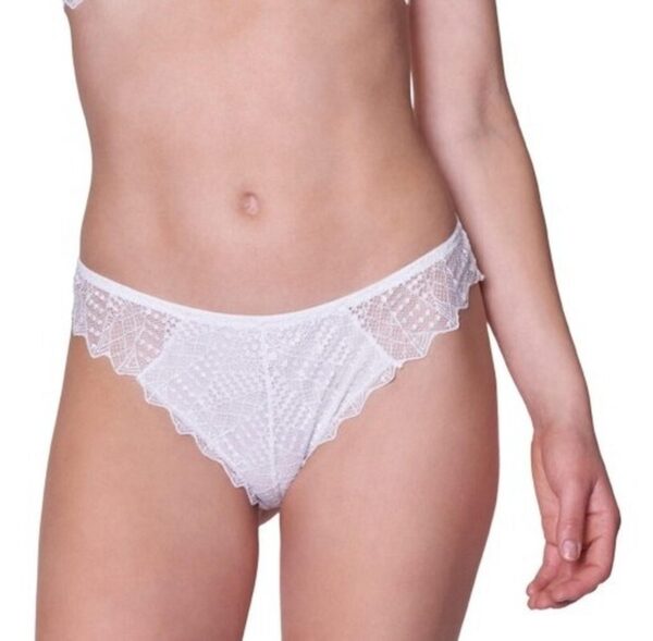 Bikini De Encaje Semidescaderado Lenceria Baziani