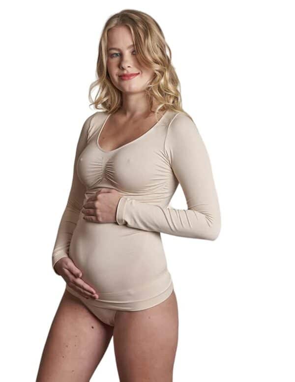 Camiseta Maternal Seamless Baziani - Imagen 2