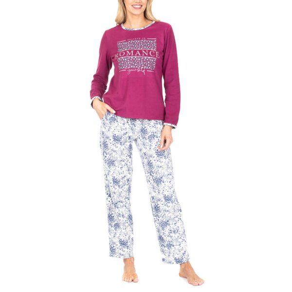 Pijama Estampado Micropolar Lady Genny - Imagen 2