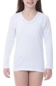 Camiseta Cotton Manga Larga Niña - Imagen 3