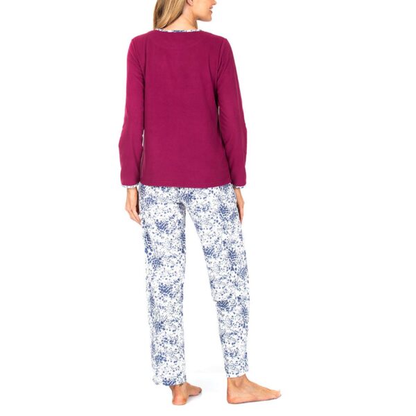 Pijama Estampado Micropolar Lady Genny - Imagen 4
