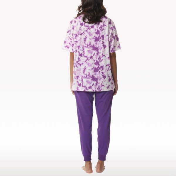 Pijama Tie-Dye de Tela Suave - Imagen 3