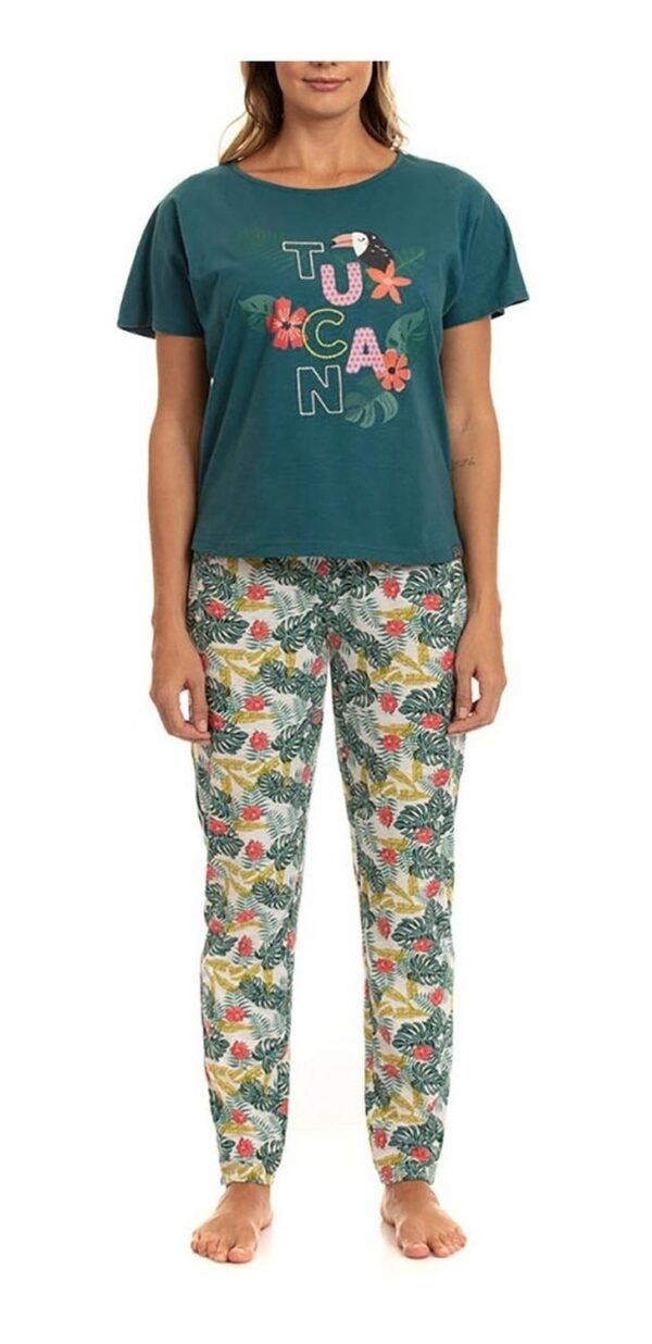 Pijama Cotton y Melange