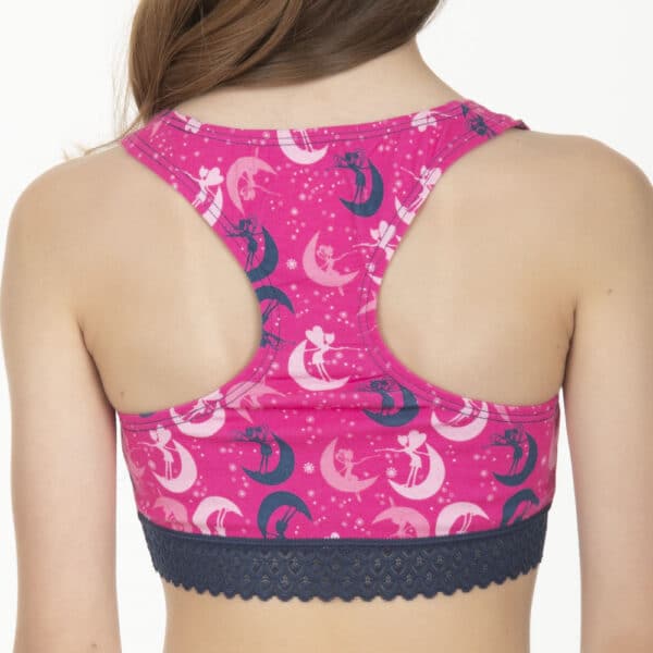Top de Algodón Estampado con Encaje - Imagen 2