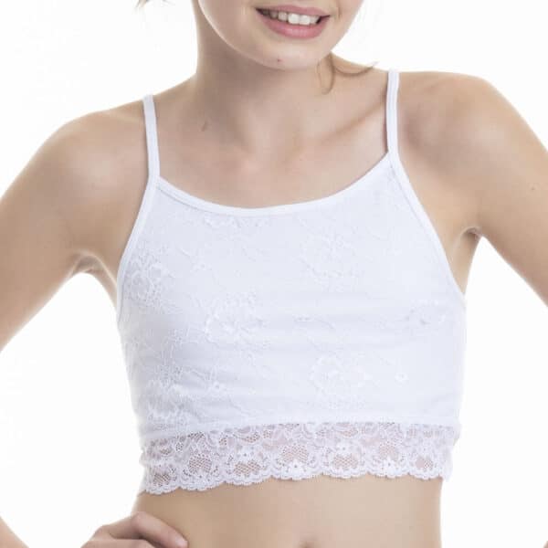 Bralette de Encaje para Niña