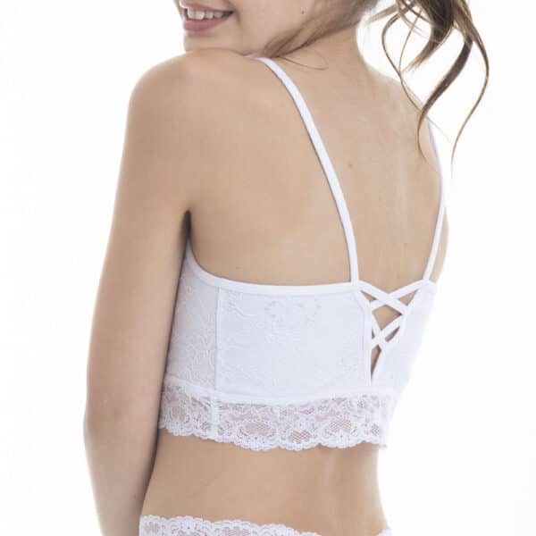 Bralette de Encaje para Niña - Imagen 2