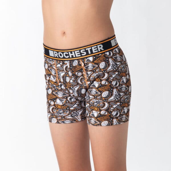 Bóxer infantil de algodón estampado - Imagen 4