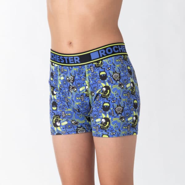 Bóxer infantil de algodón estampado - Imagen 2