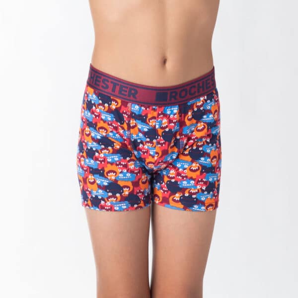 Bóxer infantil de algodón estampado - Imagen 3