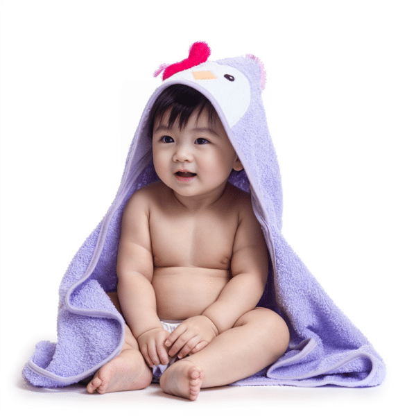 Toalla de Bebé Absorbente y Suave – Cuidado y Comodidad - Imagen 3