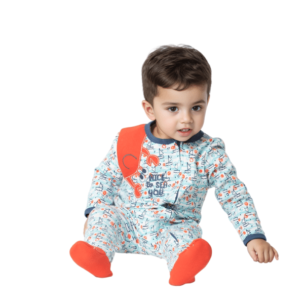 Pijama Enterito de Algodón para Bebé