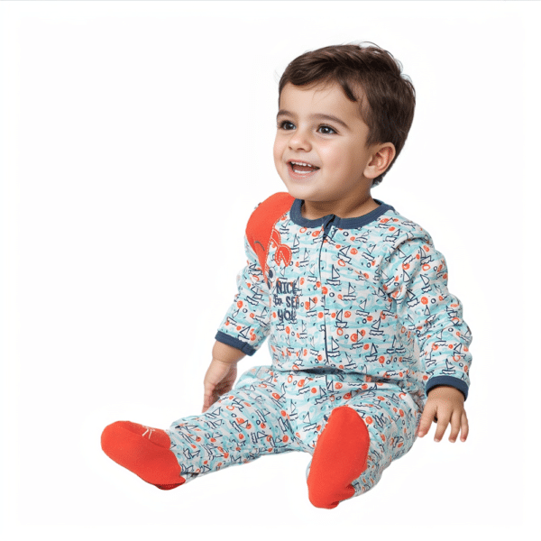 Pijama Enterito de Algodón para Bebé - Imagen 2