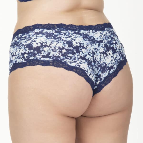 Pantaleta Invisible de Microfibra y Encaje - Imagen 12