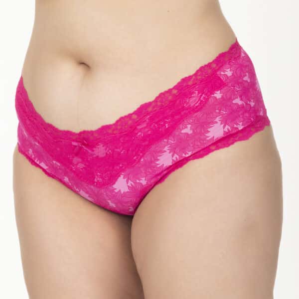 Pantaleta Invisible de Microfibra y Encaje - Imagen 14