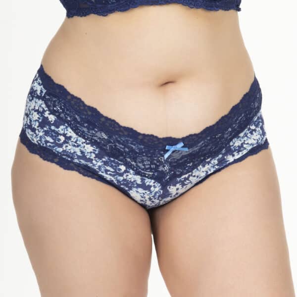 Pantaleta Invisible de Microfibra y Encaje - Imagen 13