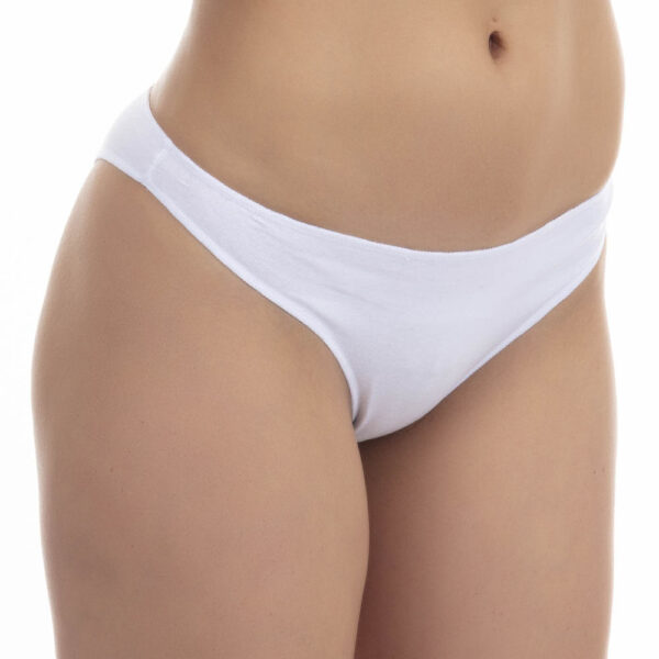 Tanga a la Cadera de Algodón Elasticado - Imagen 6