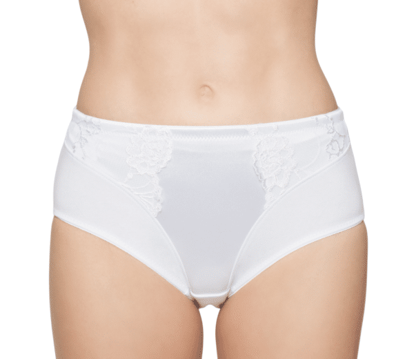 Calzón Cuadro Midi Cotton Spandex y Encaje