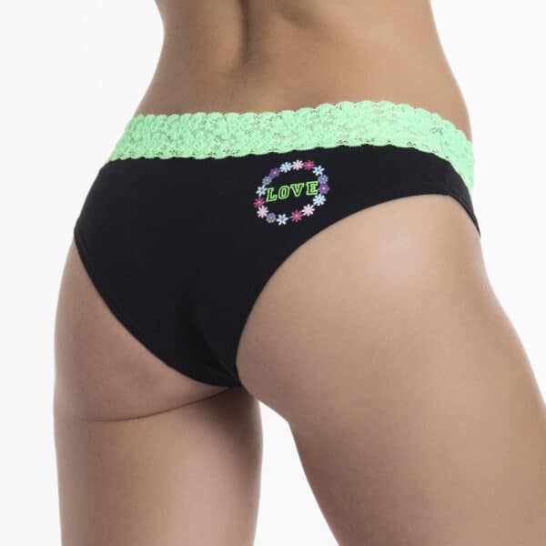 Pantaleta Cotton con Encaje - Imagen 9