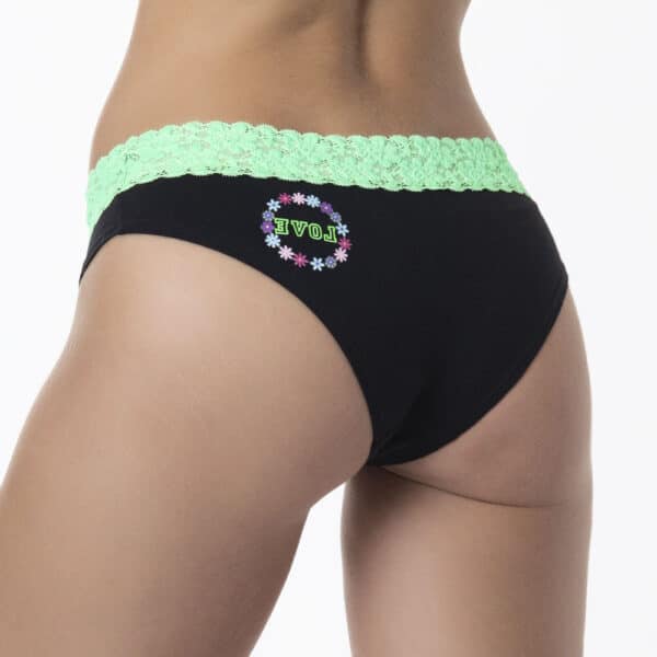 Pantaleta Cotton con Encaje - Imagen 8