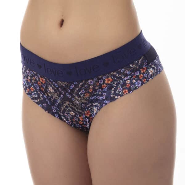 Pantaleta de Encaje con Malla - Imagen 3
