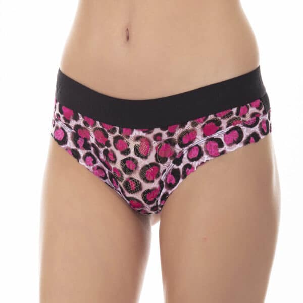Pantaleta De Encaje Con Malla - Imagen 5