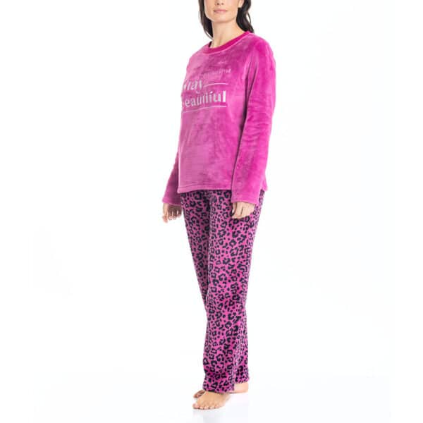 Conjunto Pijama Polar 'stay Beautiful' - Imagen 3