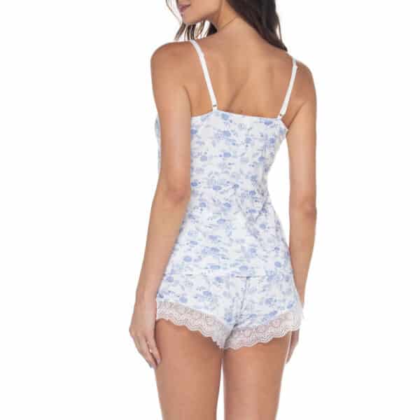 Pijama De Dos Piezas En Viscosa - Imagen 3