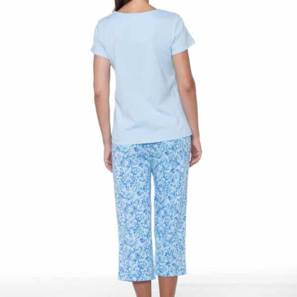 Pijama Capri con Encaje en Hombros - Imagen 3