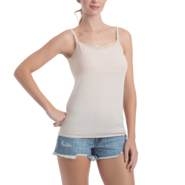 Camiseta Microfibra Pabilos Con Encaje - Imagen 5