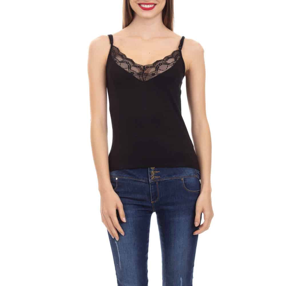 Camiseta Viscosa Encaje | Suavidad y Comodidad Diaria - Imagen 6
