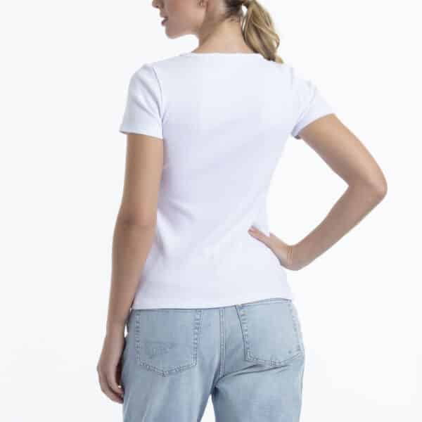 Camiseta Cotton Rib Manga Corta - Imagen 2