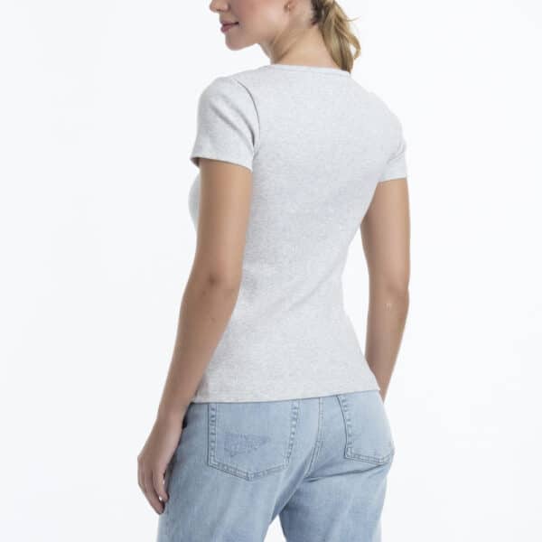 Camiseta Cotton Rib Manga Corta - Imagen 6