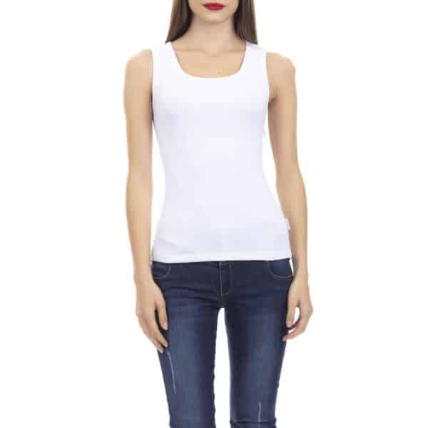 Camiseta Cotton Rib Sin Mangas