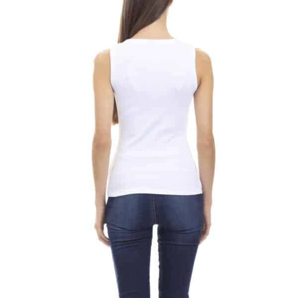 Camiseta Cotton Rib Sin Mangas - Imagen 2