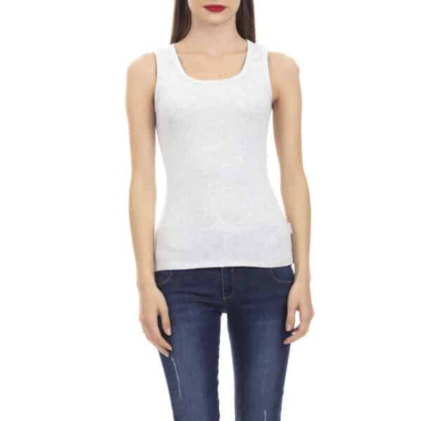 Camiseta Cotton Rib Sin Mangas - Imagen 6