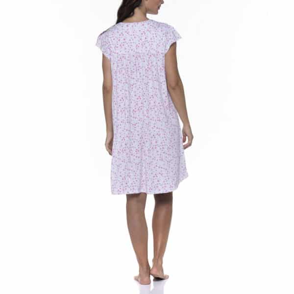 Camisa de Dormir Estampada de Algodón - Imagen 5