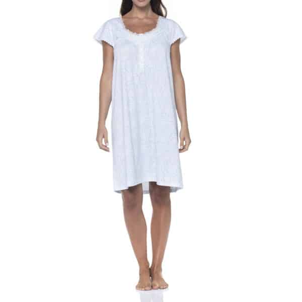 Camisa de Dormir con Detalles Hermosos