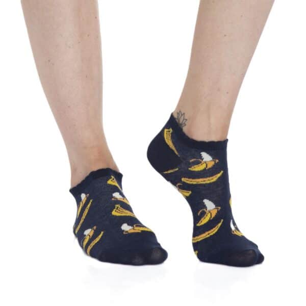 Calcetines Tobilleros Estampados Algodón para mujer - Imagen 2