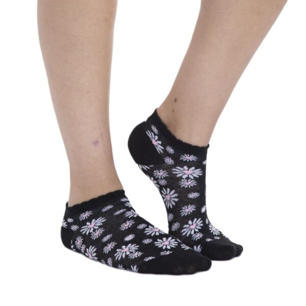 Calcetines Tobilleros Estampados Algodón para mujer - Imagen 8