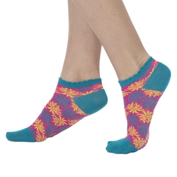 Calcetines Tobilleros Estampados Algodón para mujer - Imagen 9