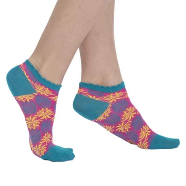 Calcetines Tobilleros Estampados Algodón para mujer - Imagen 3