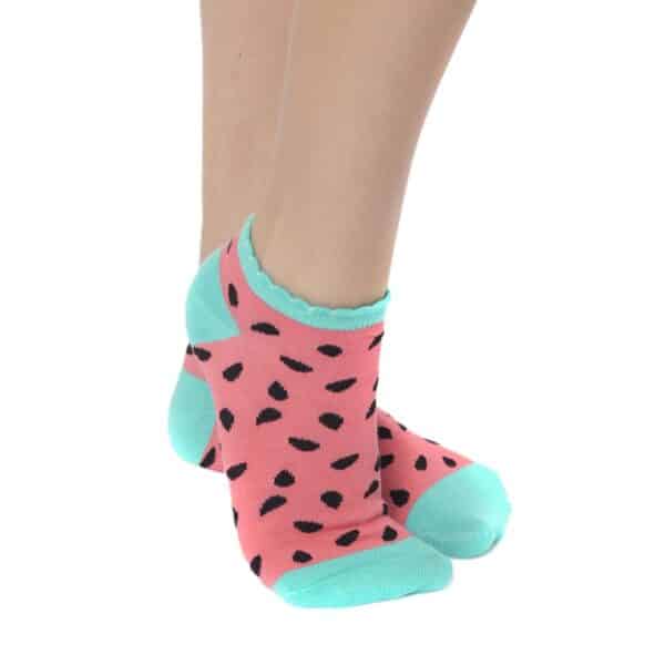 Calcetines Tobilleros Estampados Algodón para mujer - Imagen 4