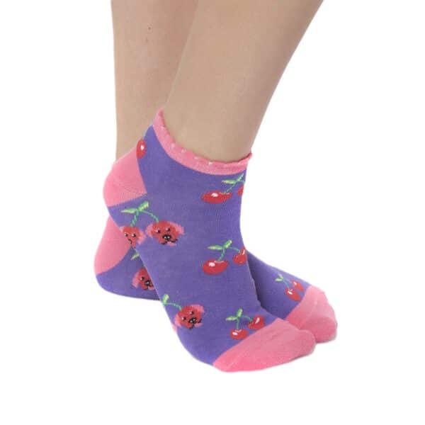 Calcetines Tobilleros Estampados Algodón para mujer - Imagen 6