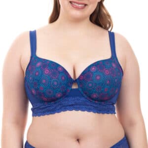 Bralette Microfibra y Encaje con Soft