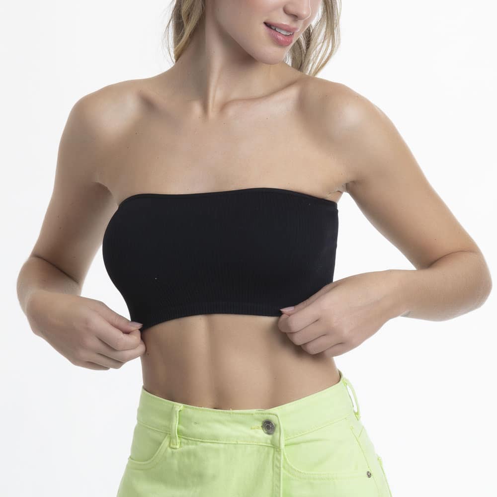 top seamless acanalado