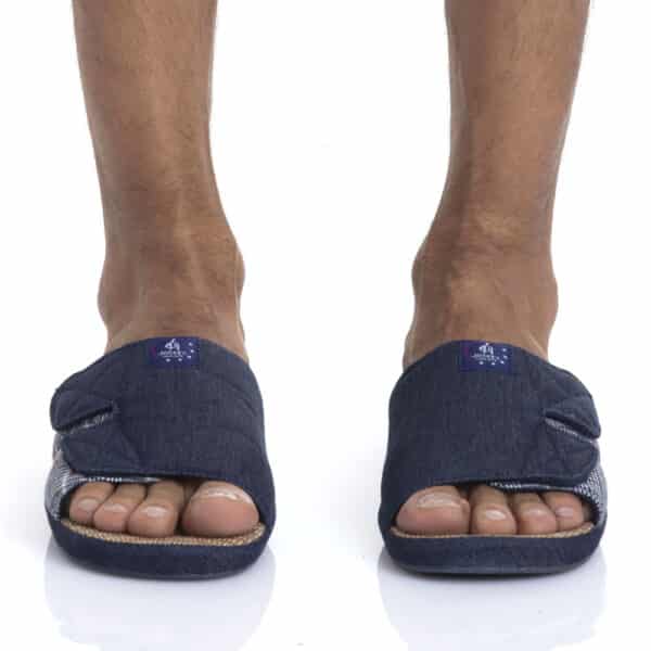 Pantuflas para Hombre con Suela Reforzada - Imagen 2