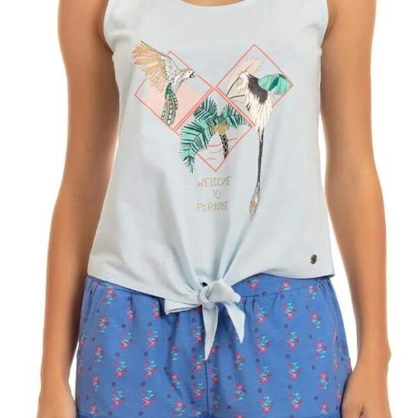 Pijama Short Cotton