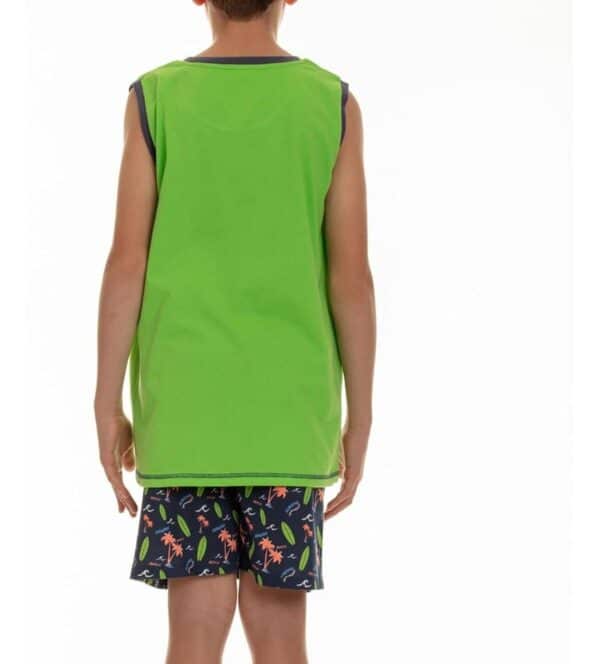 Pijama Cotton Estampado sin mangas Niño - Imagen 2