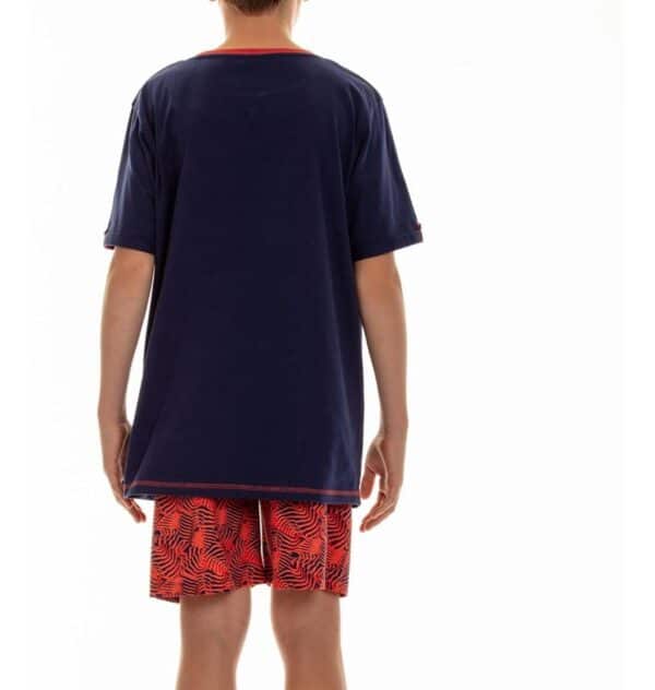 Pijama Cotton Estampado Short Niño - Imagen 5
