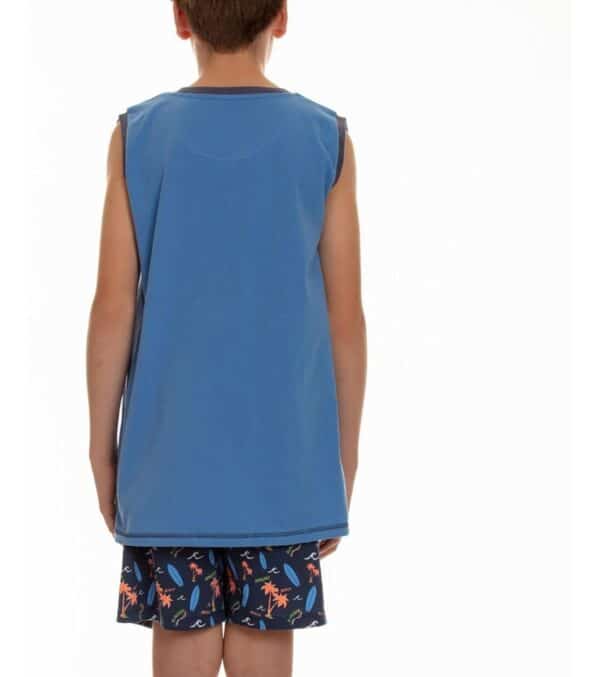 Pijama Cotton Estampado sin mangas Niño - Imagen 5